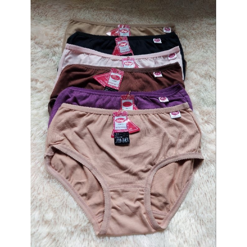 (6pcs) celana dalam lutty asli