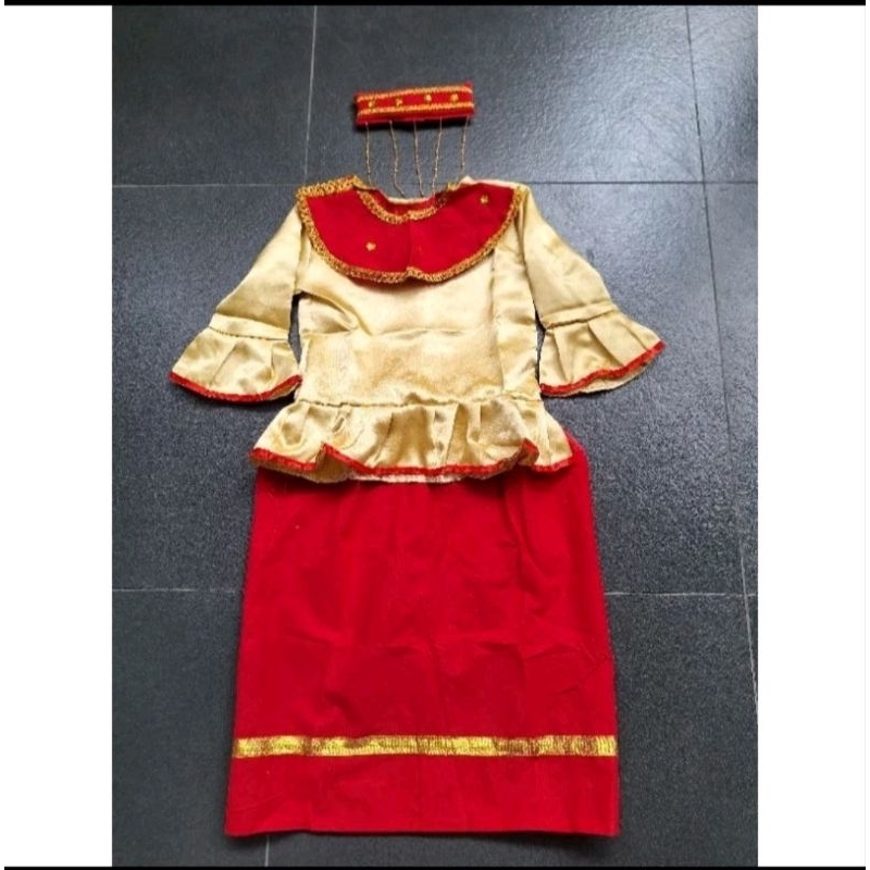 Baju adat cadar betawi u/ anak tk dan SD