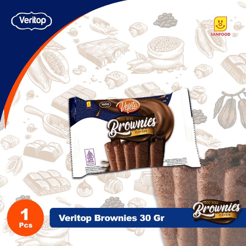 

VERITOP BROWNIES 30 Gr