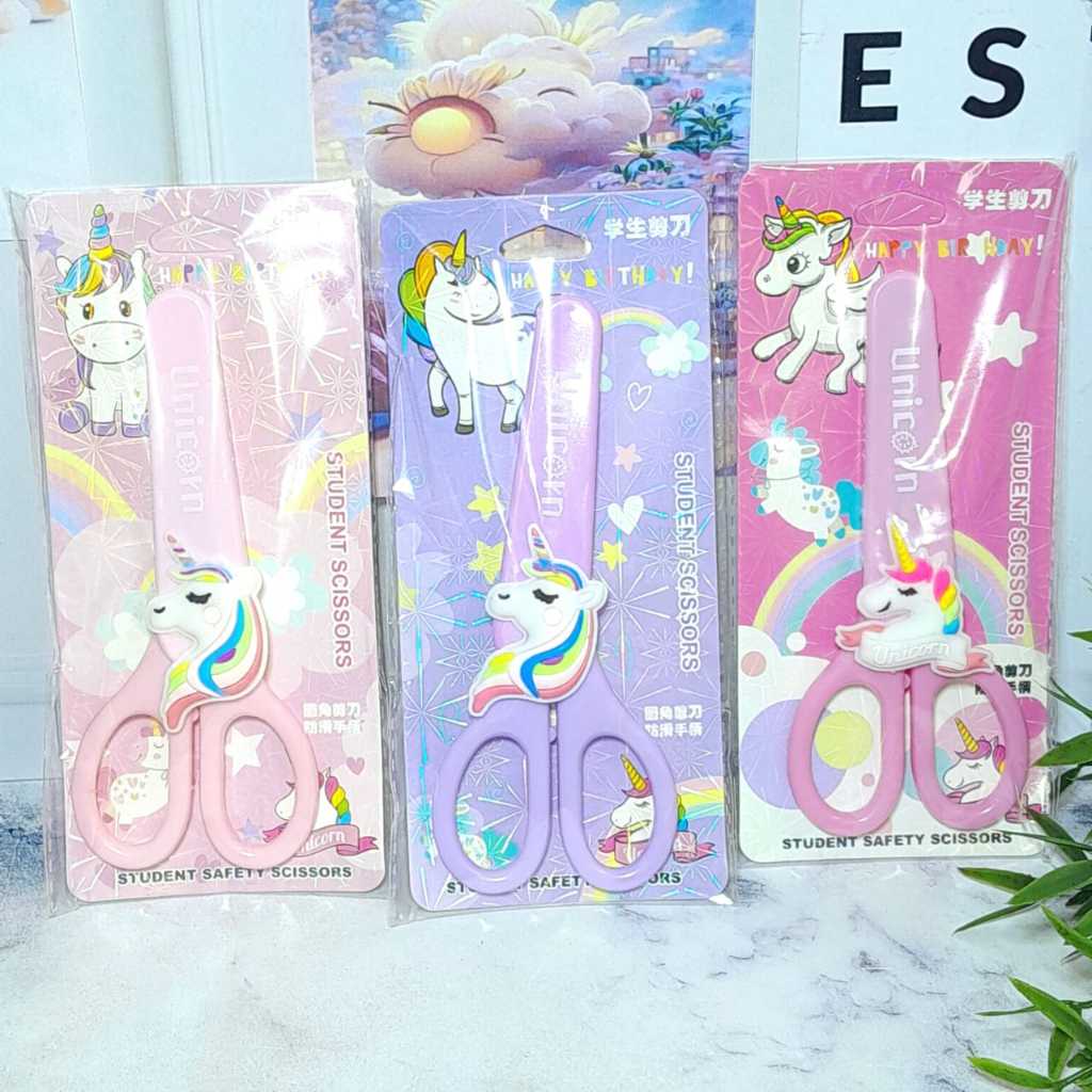 

Gunting Kertas Unicorn Cute Lucu Ready 3 Warna / Gunting UNICORN Imut Kualitas Terbaik Perlengkapan Sekolah Anak Kekinian Harga Termurah bisa Grosir dan COD