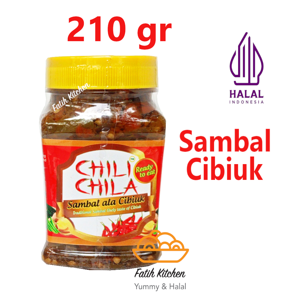 

Chili Chila Sambal Cibiuk - Sambal Khas Garut 210 gr - Halal