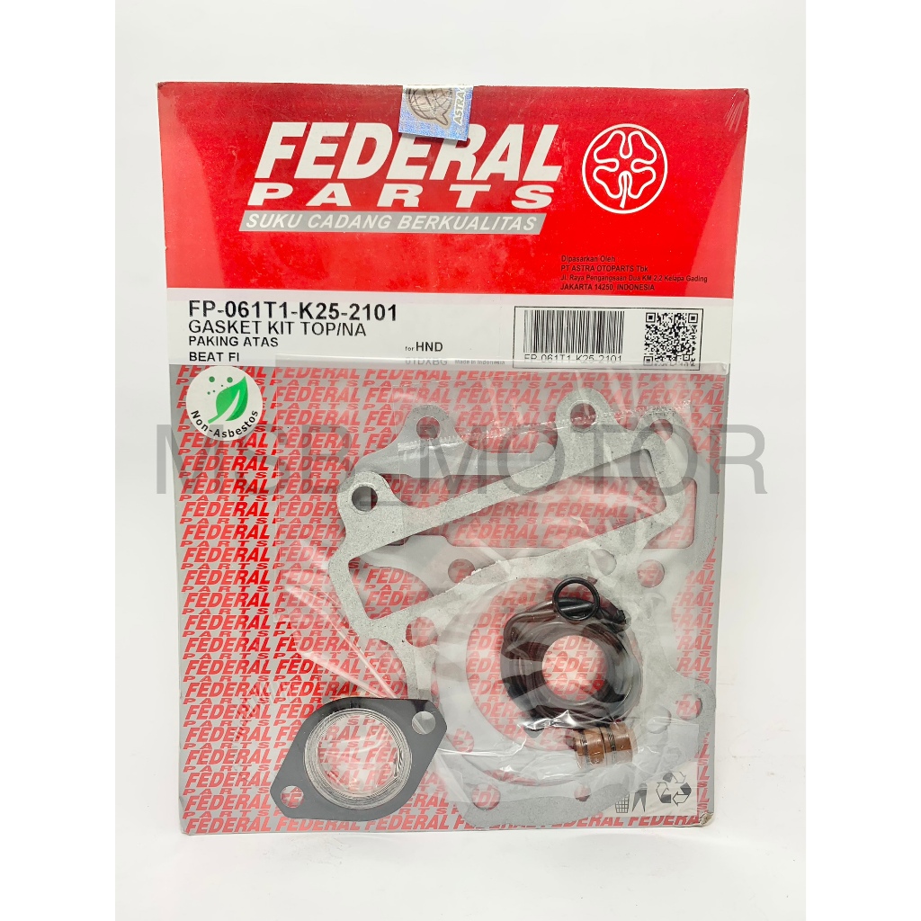 Gasket Paking Top Set K25 Federal