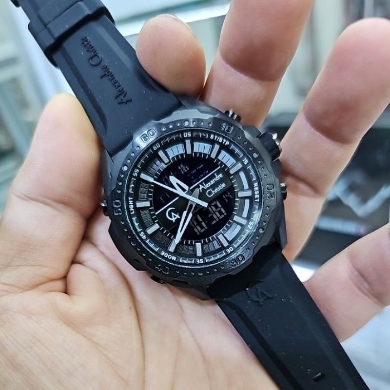 jam tangam pria digital ALEXANDRE CHRISTIE 9370 MHRIPBA