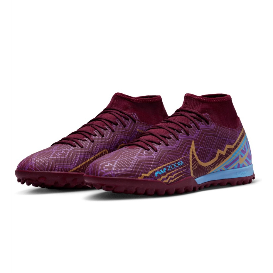 SEPATU FUTSAL MENS NIKE ZOOM SUPERFLY 9 ACADEMY KM TF mbappe