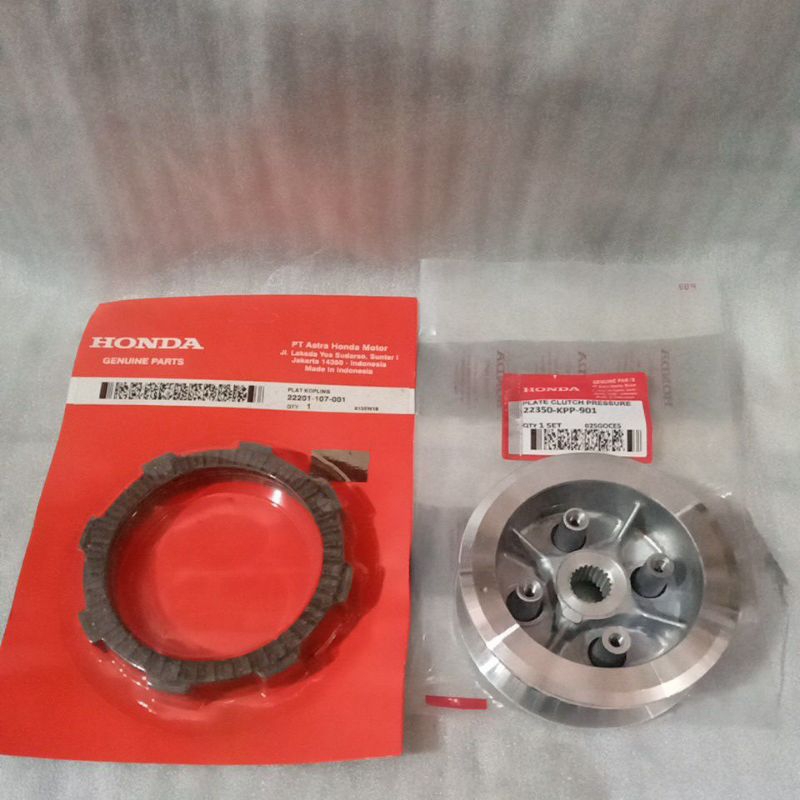 rumah kopling Assy + kampas kopling original Honda CB150R OLD,CBR150 OLD