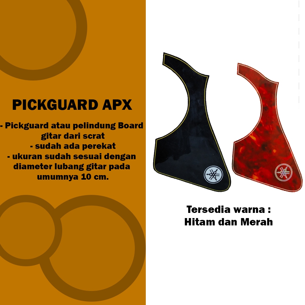 Pickguard Gitar Apx/Pelindung Body Gitar