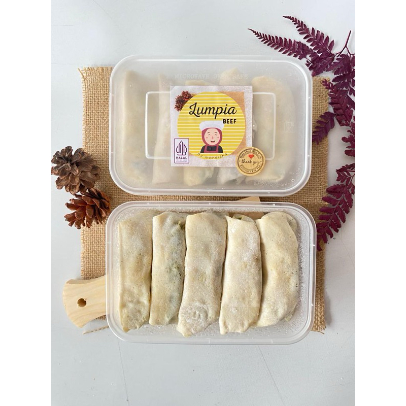 

Lumpiah Beef Keju Mayo Isi 5 Pcs/Box