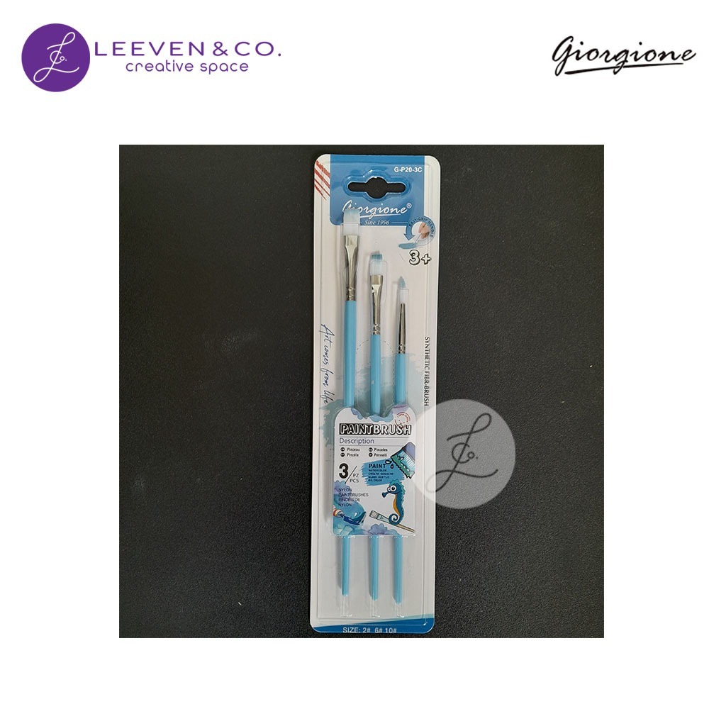 

GIORGIONE BRUSHES SET 3 TYPE G-P20-3C