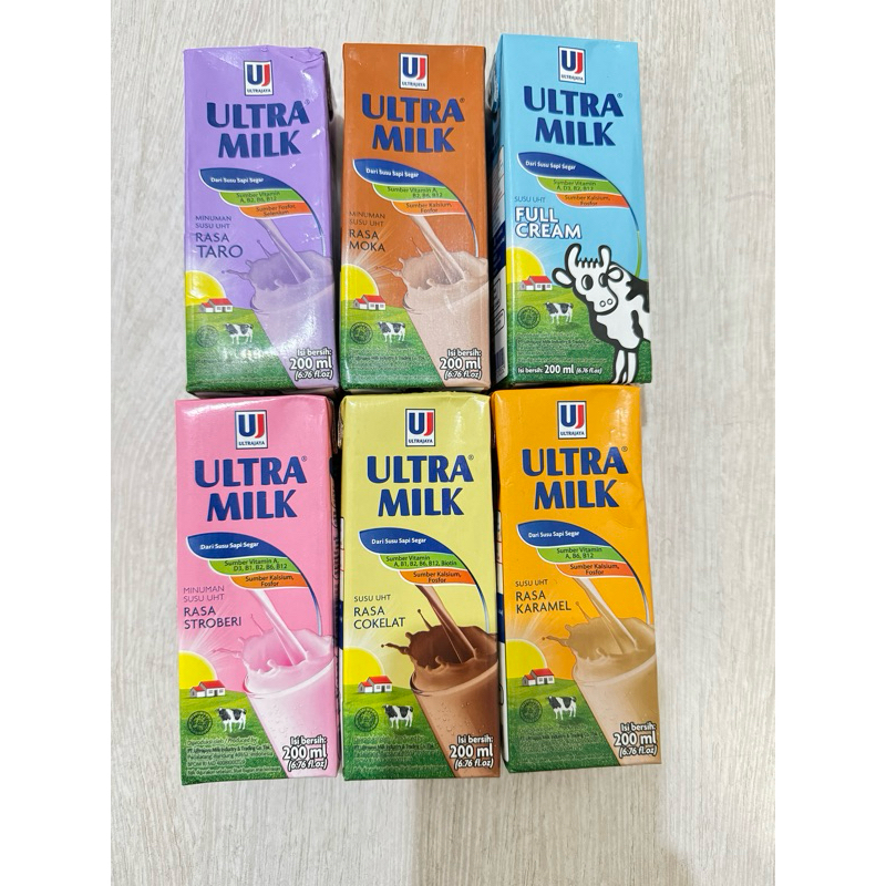 

SUSU ULTRA MILK UHT 200ml