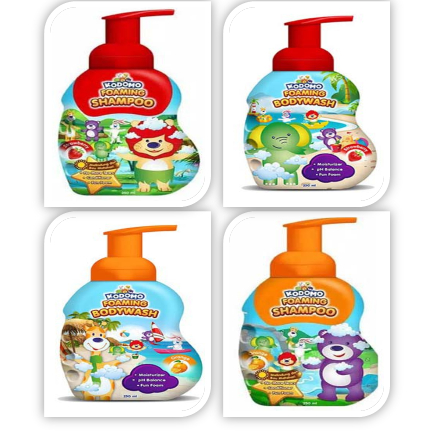 KODOMO FOAMING BODYWASH / SHAMPOO 250ML