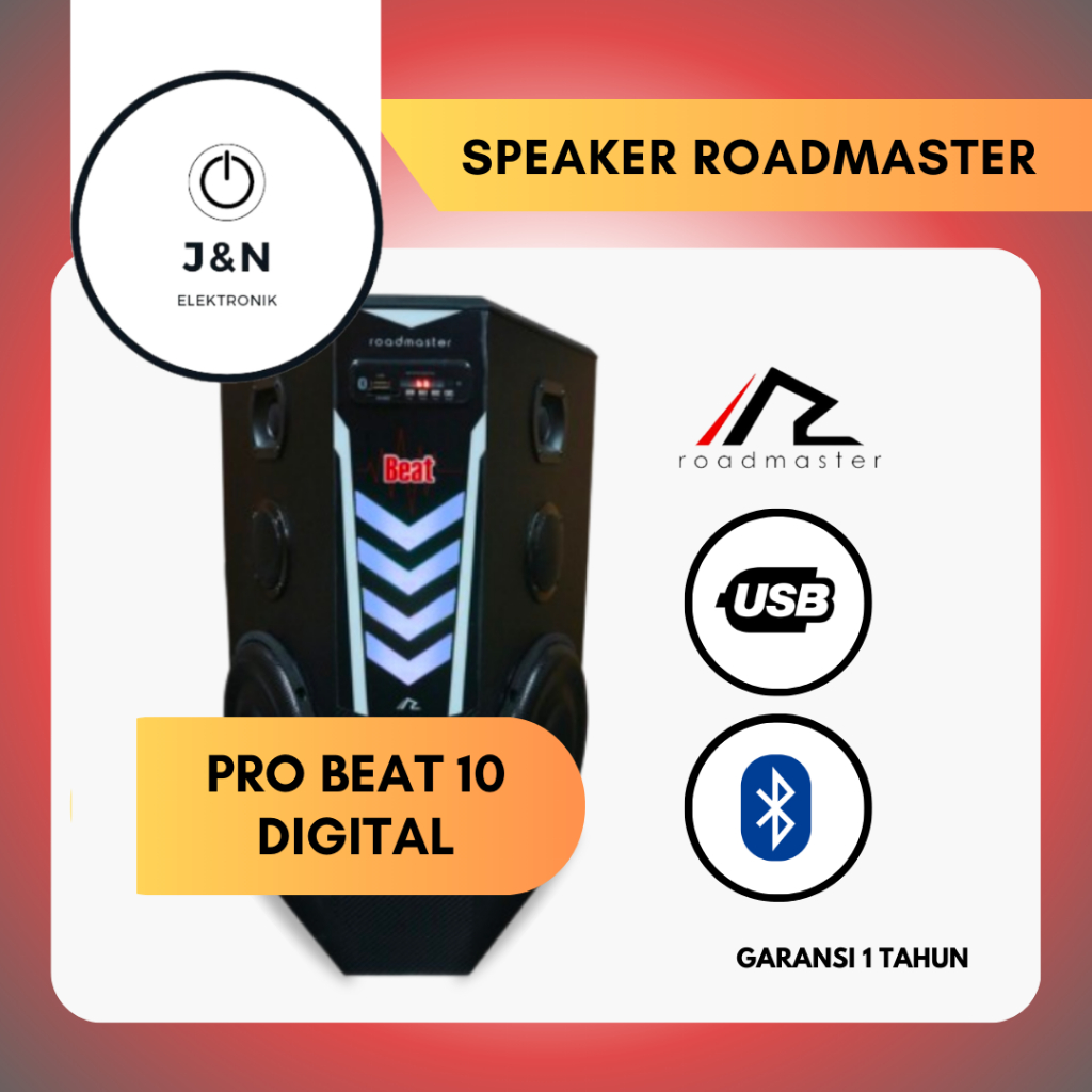 SPEAKER AKTIF ROADMASTER PRO BEAT 10 DIGITAL SERIES