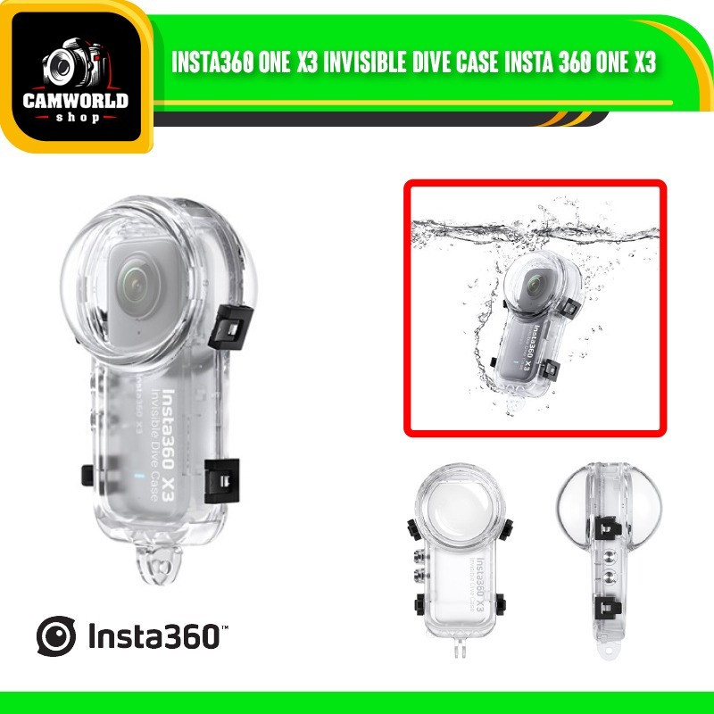 Insta360 One X3 Invisible Dive Case Insta 360 One X3