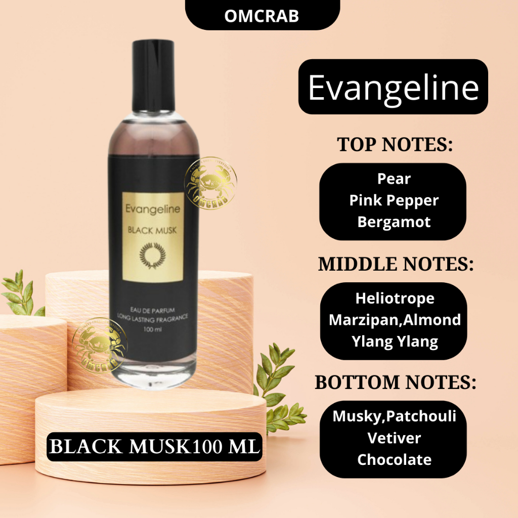 Evangeline Edp Black Musk 100Ml