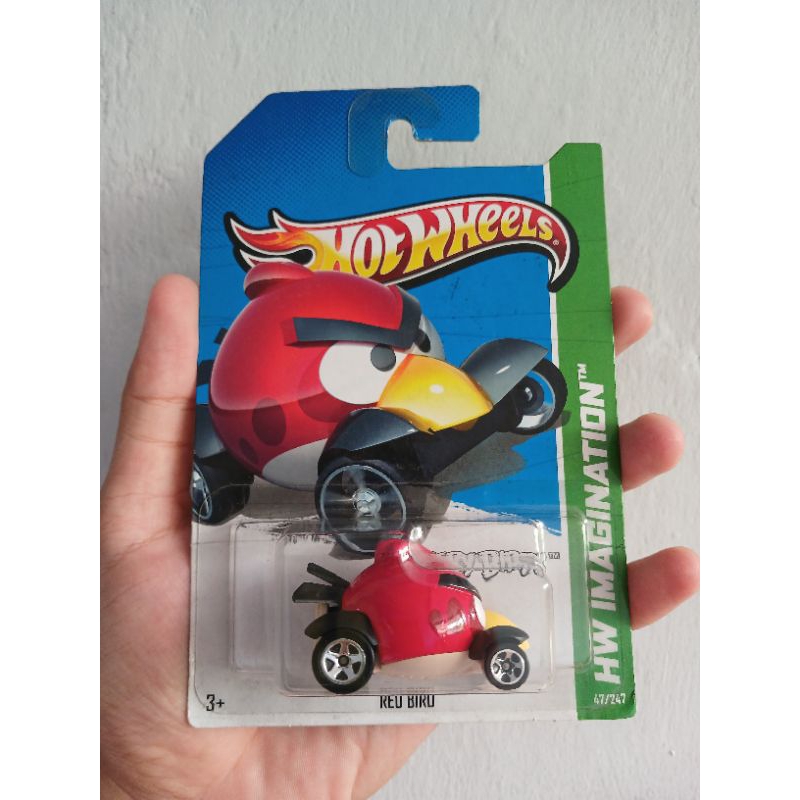 Hotwheels Angry Birds USA card