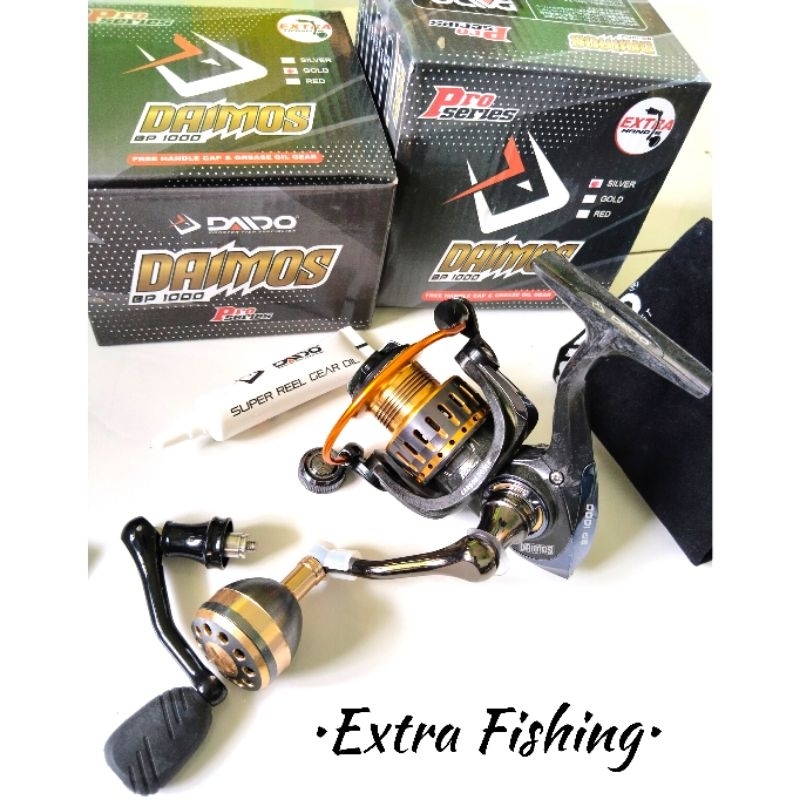 Reel Daido Daimos Pro Series 1000 Banyak Bonus sudah Power handle