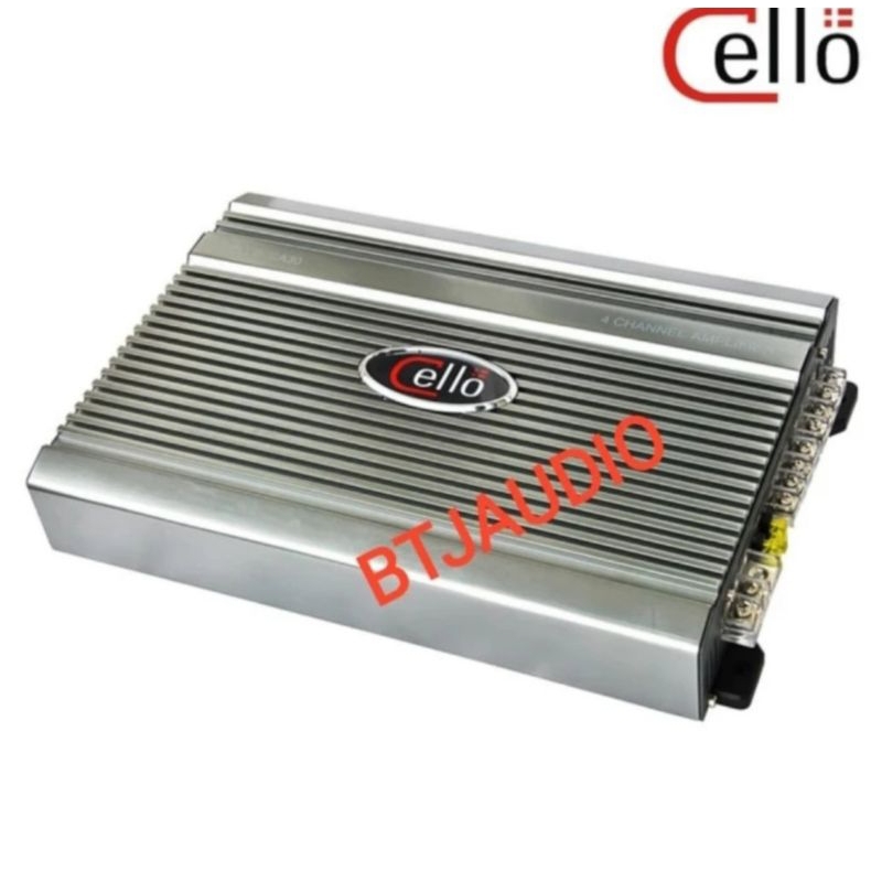 POWER AMPLIFIER MOBIL CELLO CA20 4 CHANNEL (ORIGINAL GARANSI RESMI)