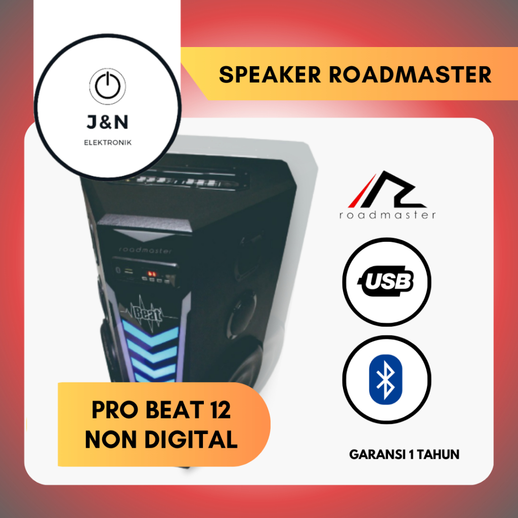 SPEAKER ROADMASTER PRO BEAT 12 MANUAL SERIES