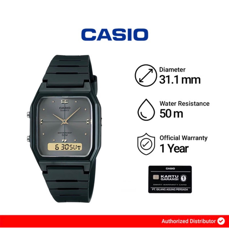 Jam Tangan Pria Casio AW-48HE-8AVDF / AW-48HE-8A Original