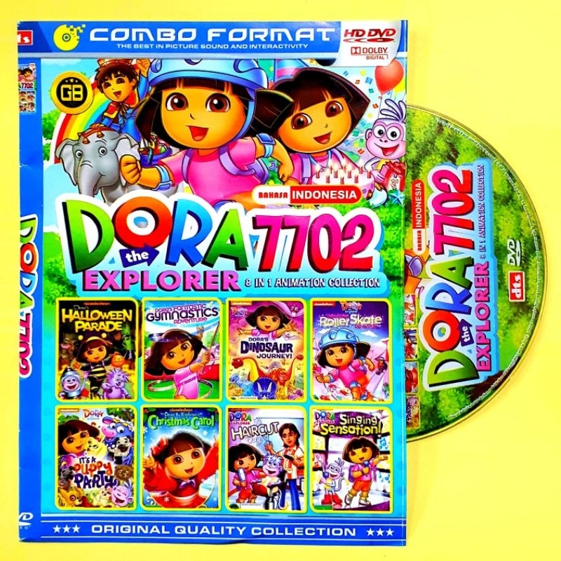 TERMURAH Promo Kaset Film Anak Cewek Koleksi Dora DVD DTS