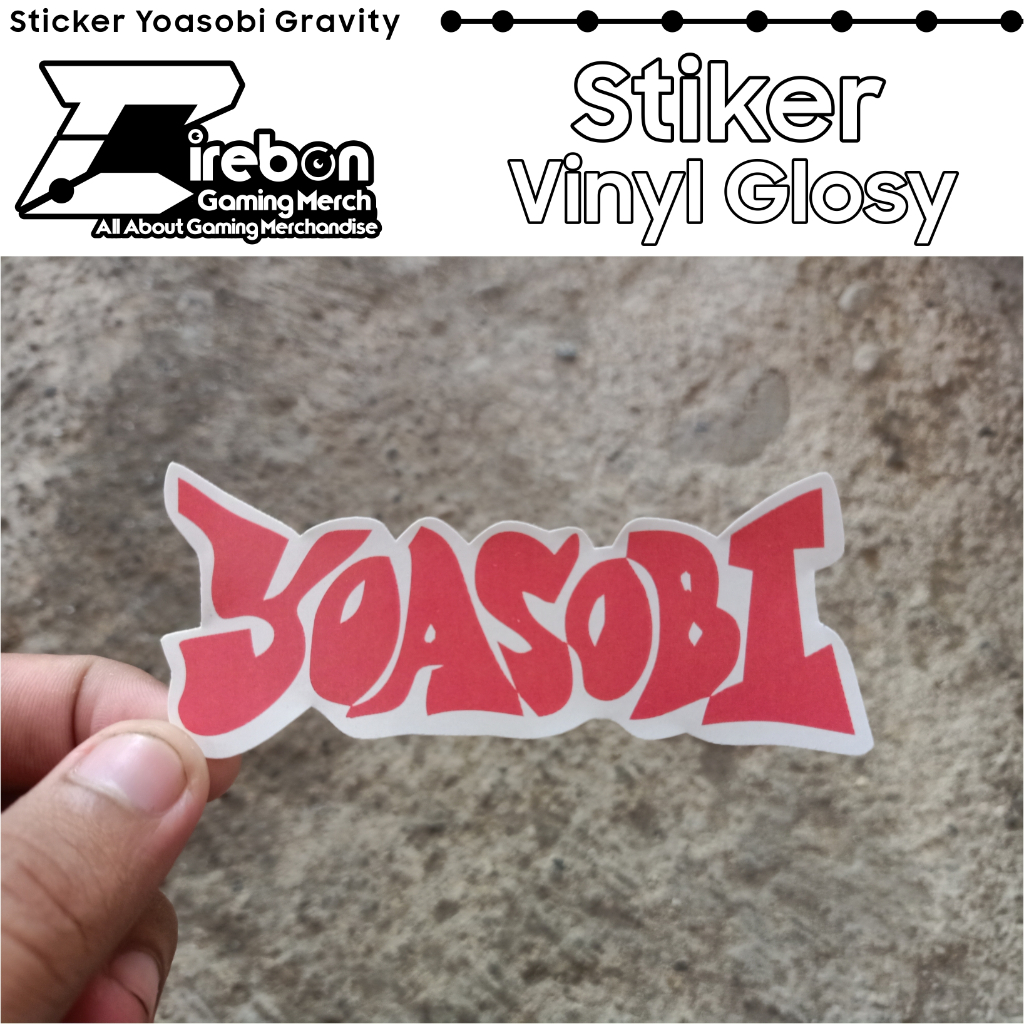 

Stiker Yoasobi Gravity