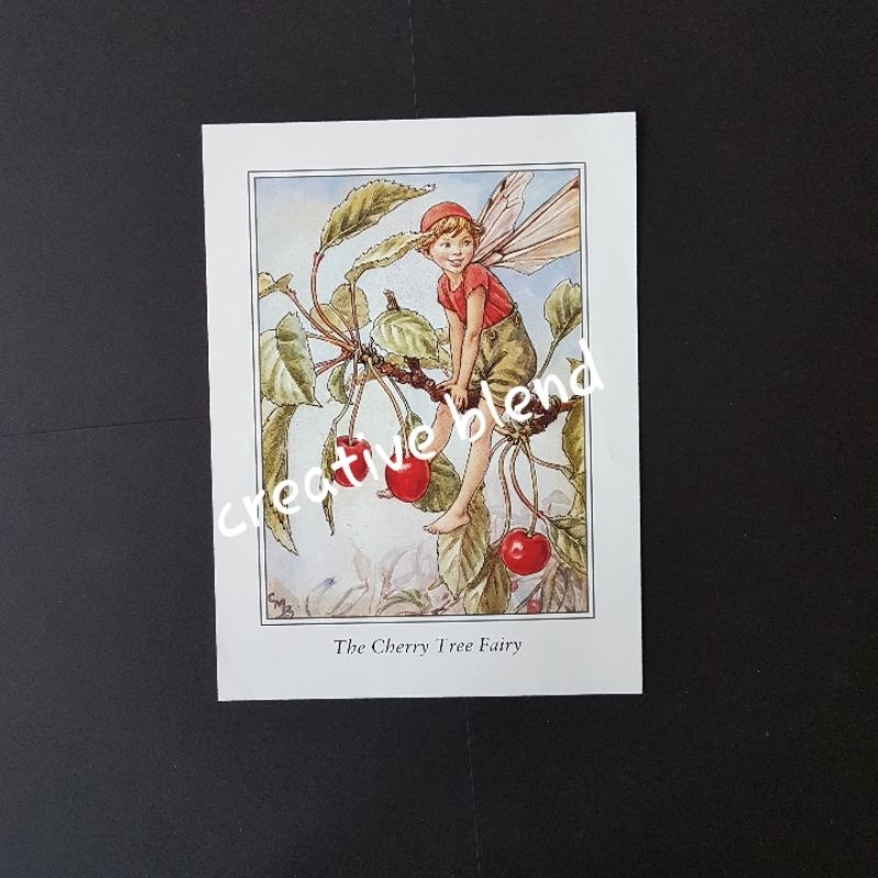 

Gambar Papertole 3D Art Craft The Cherry Tree Fairy