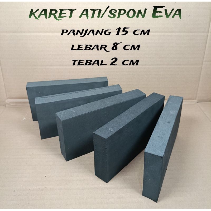 karet spon/spon kail pancing/spon eva, bantalan amplas