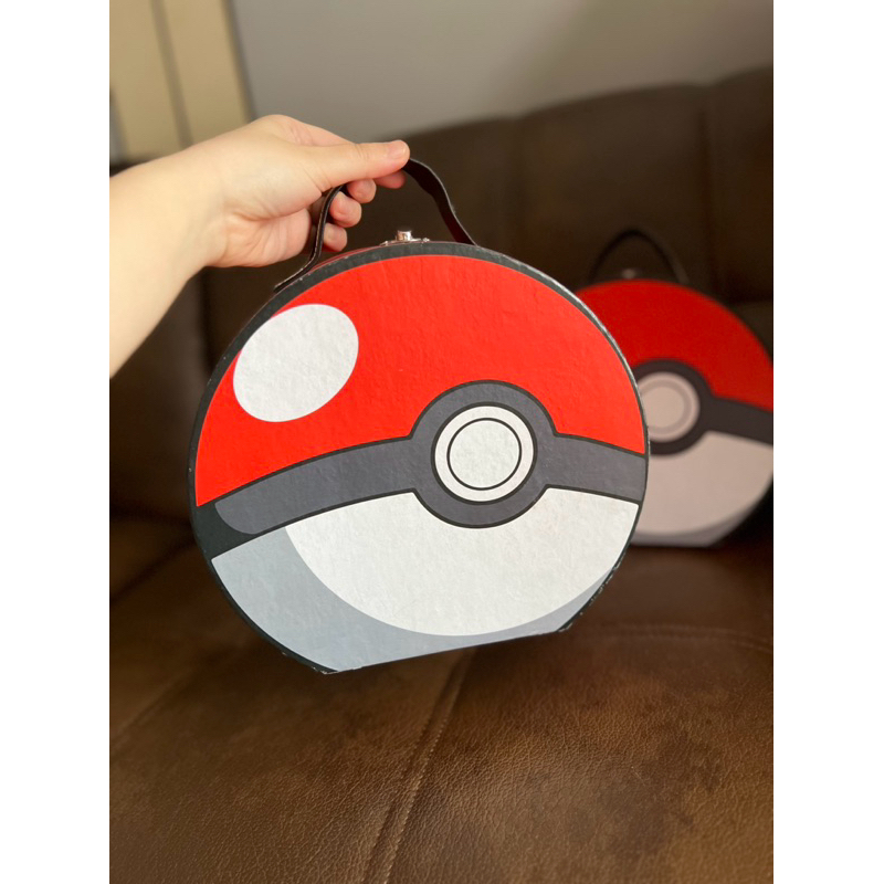 Hampers Souvenir Box Pokemon Ball | Pikachu Souvenir Anak Tas Jinjing HardBox Packaging
