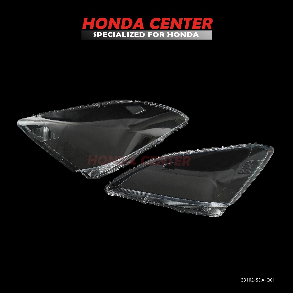 Cover Mika Kaca Lampu Depan Kiri Kanan Honda Accord Cm5 2003 2004 2005 2006 2007