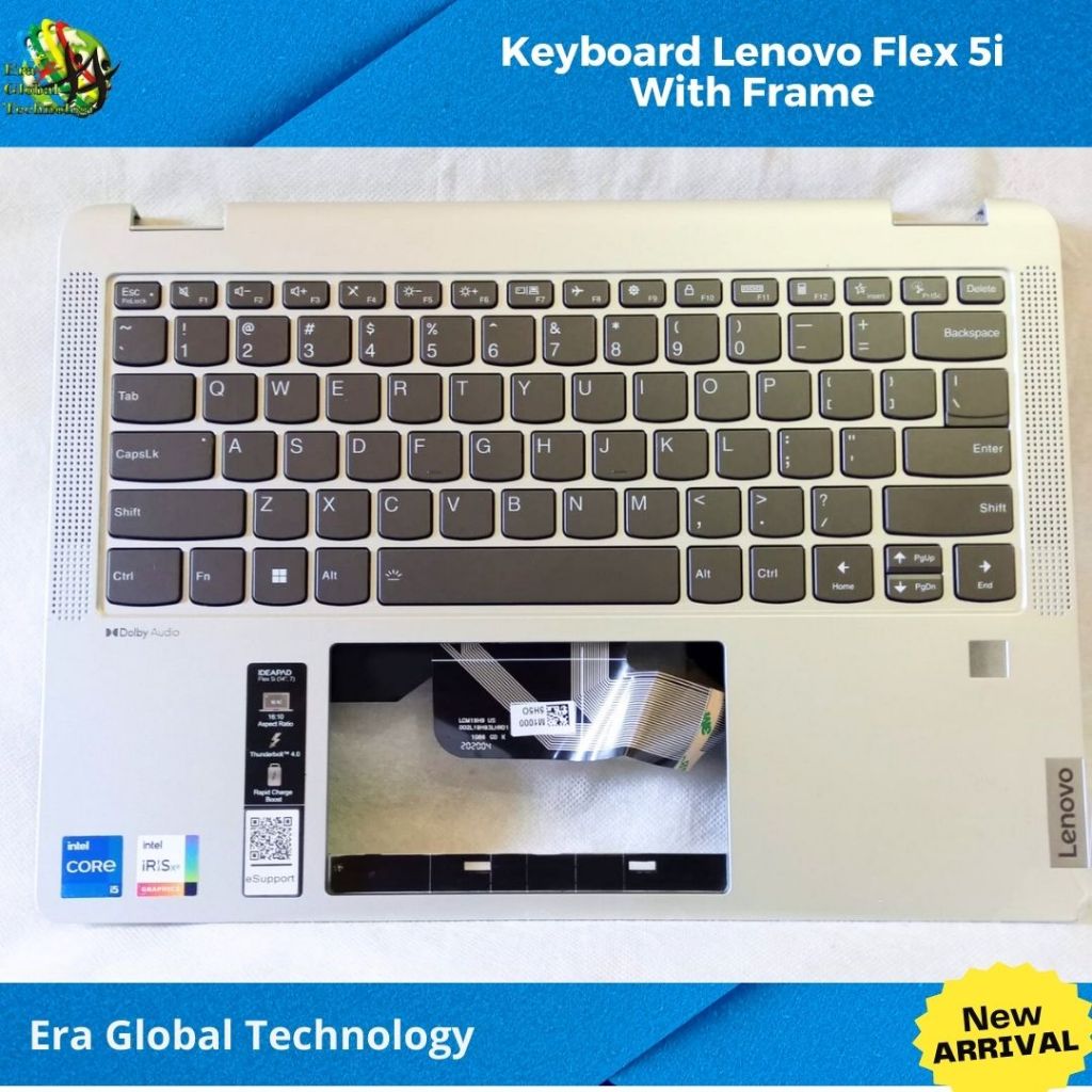 Keyboard Lenovo Ideapad Flex 5i 14".7 With Frame