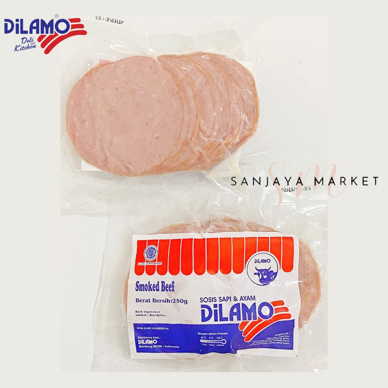 

Dilamo Smoked Beef Daging Sapi Asap 250GR