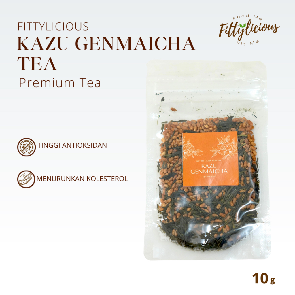 

Kazu Genmaicha Tea 10gr / Teh Kazu Genmaicha 10gr