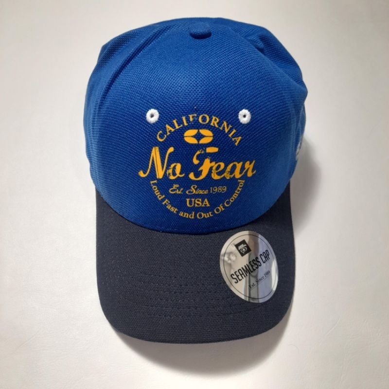 Topi No Fear Original Diverse Blue