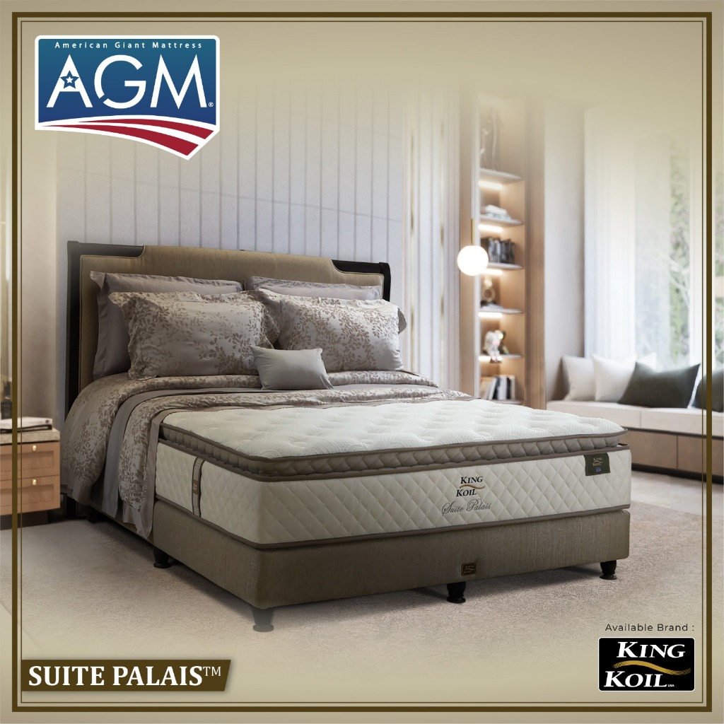 KING KOIL AGM Type SUITE PALAIS Springbed All The NEW HOTEL COLLECTION Mattress Kingkoil USA