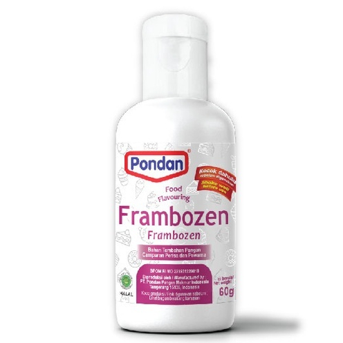 

Pondan Pasta Frambozen Food Flavouring Perisa Makanan 60ml Frambosen