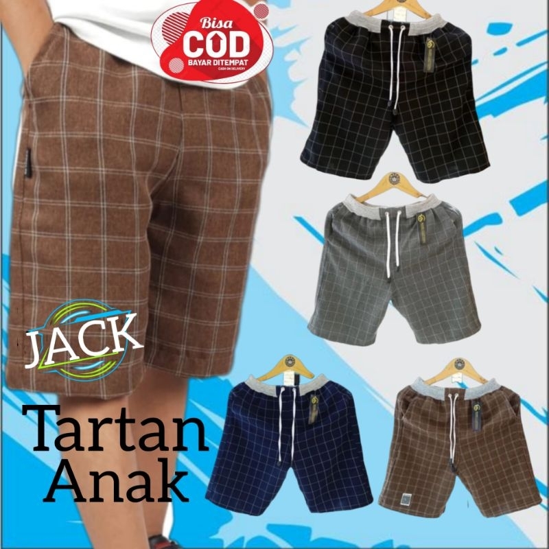 [ DISKON ] Celana Pendek Tartan Anak Laki Laki Cowok Usia 5 6 7 8 9 10 11 12 13 tahun |COD Celana Pe