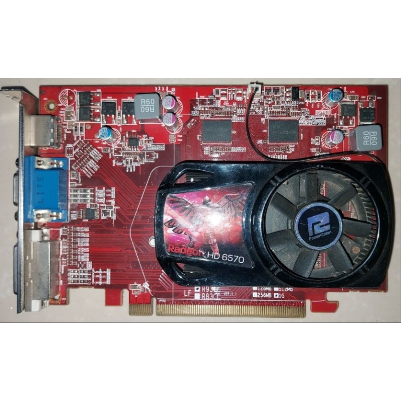 VGA Card AMD Radeon HD 6570 1GB PCI Express 2.0