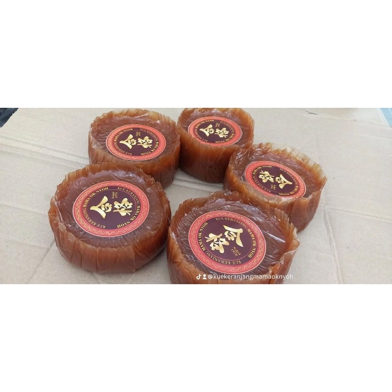 

kue cina kue keranjang kemasan plastik