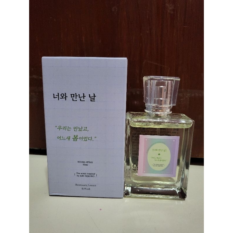 Official Kim SeJeong 1st FanMeeting Room Spray
