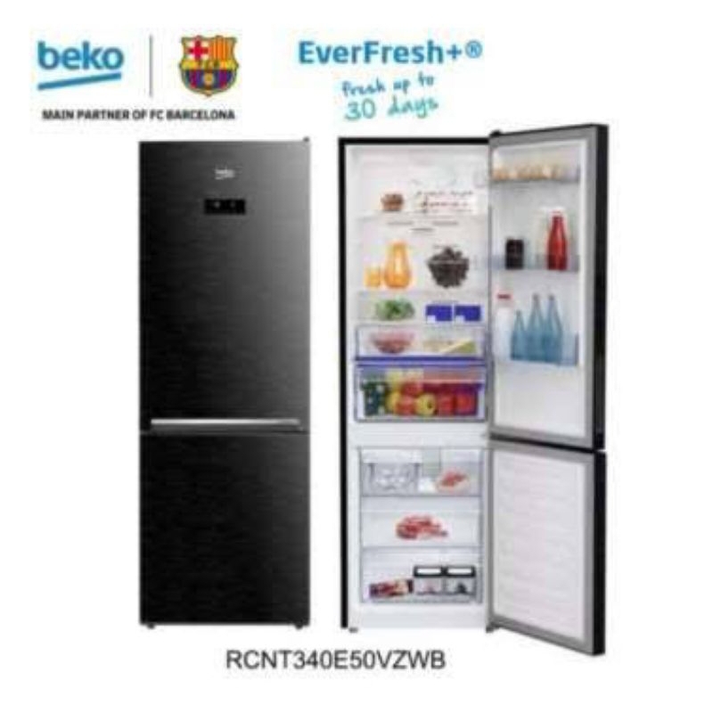 Beko Kulkas 2 Pintu Inverter 340 Liter RCNT340E50VZWB