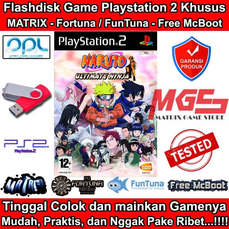 Flashdisk Game PS2 PS 2 Naruto - Ultimate Ninja 1