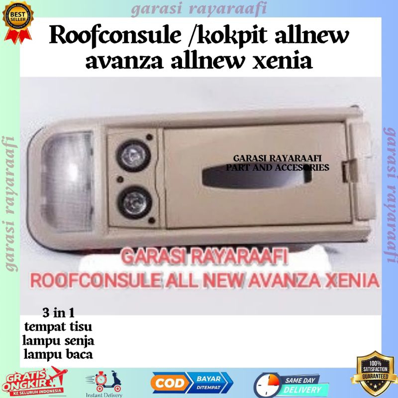 roofconsule all new avanza all new xenia tempat tisu kokpit all new avanza all new xenia