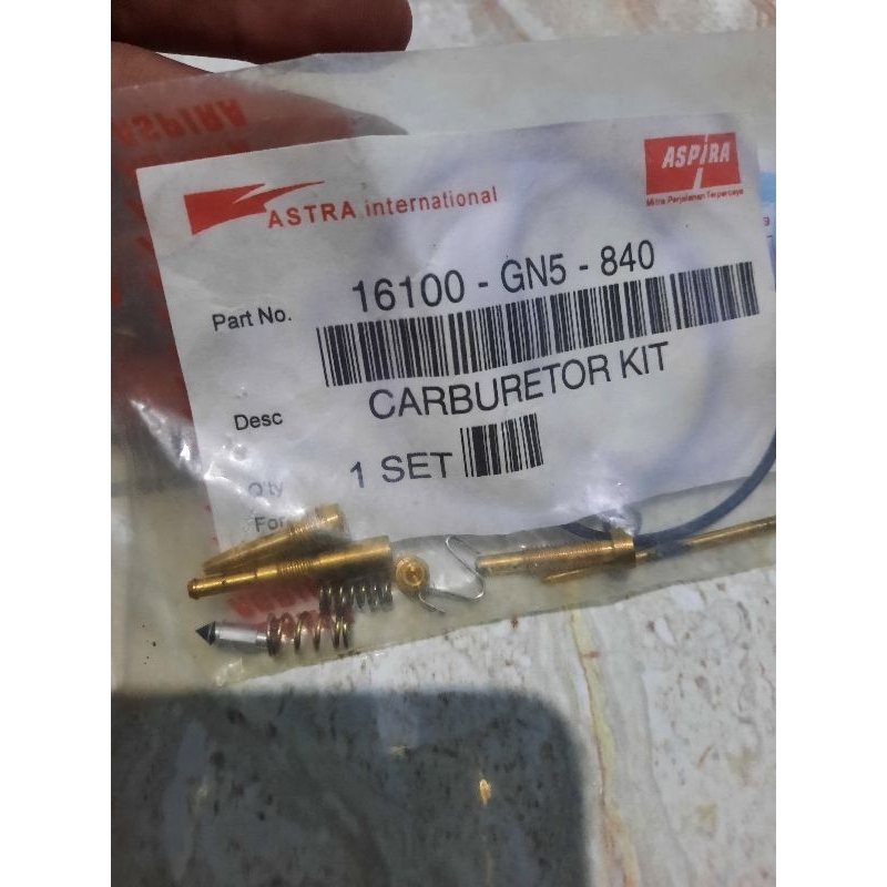 Repairkit Karbu Astrea Grand Prima Original