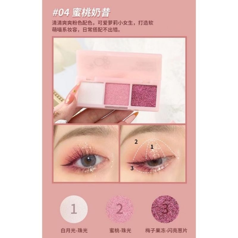 eyeshadow lameila 3color