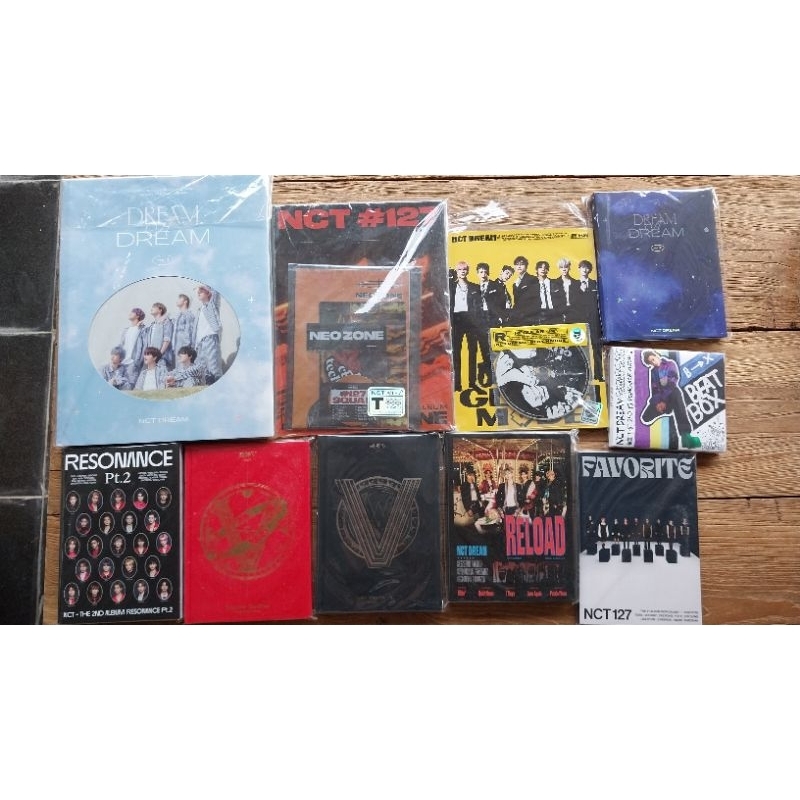 Album Only NCT Dream NCT 127 Wayv totm beatbox jeno jaemin dream a dream reload