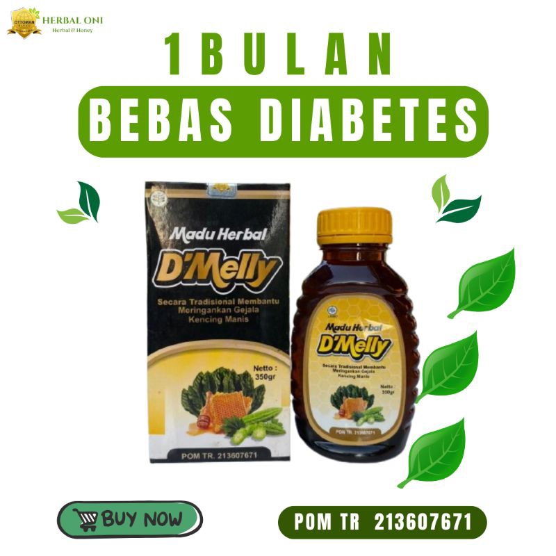 Obat herbal diabetes madu diabetes diabet kencing manis gula darah obat gula darah ampuh Madu D'Mell