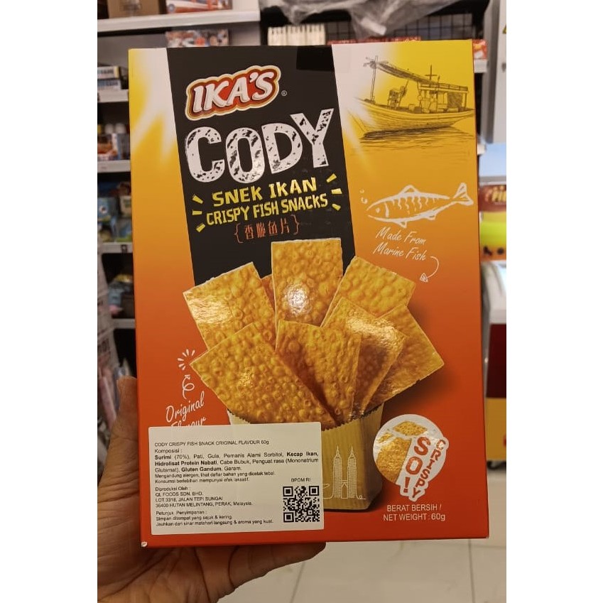 

IKA'S CODY SNACK IKAN ORI MALAYSIA