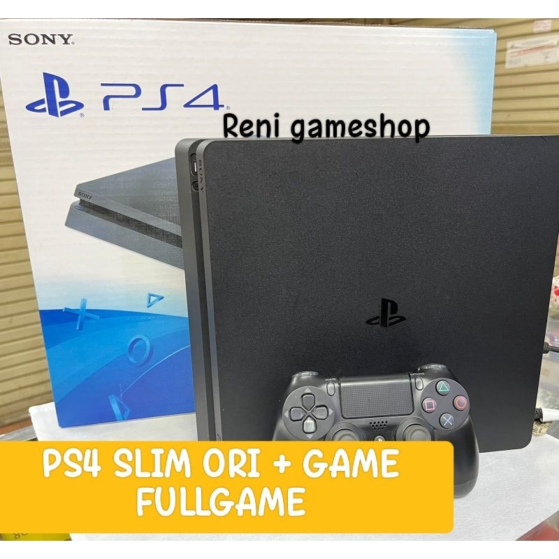 PS4-SLIM/PLAYSTATION-4-SLIM/ORIGINAL&GAME/FULLGAME/HDD-500GB-1TB