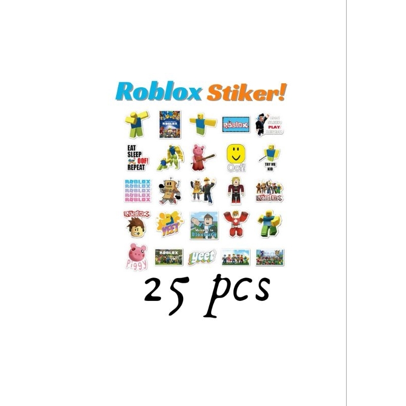

Stiker roblox 25 pcs