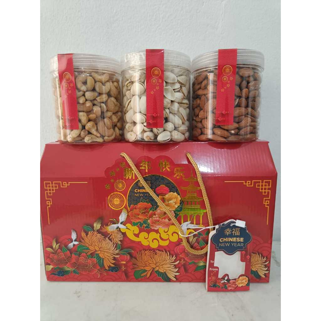 

Parcel Imlek Hampers Imlek 1 Dus Isi 3 Toples Halal by KN