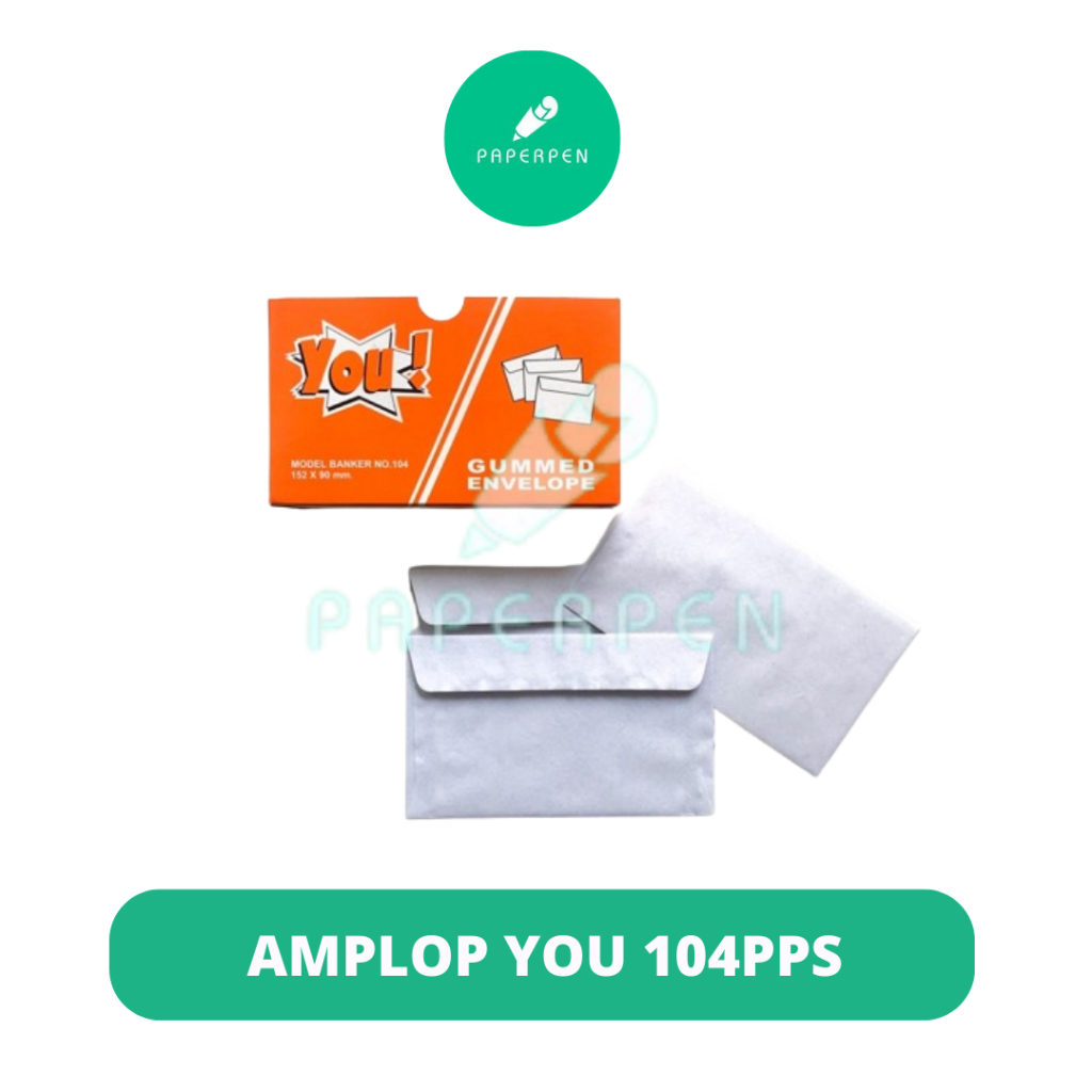 

(Slp5) Amplop You 104Pps Isi 5 Pcs